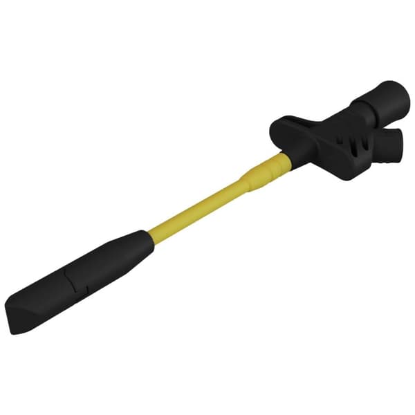 SKS Hirschmann KLEPS 2700 sw Tappklämma Stiftanslutning 4 mm CAT II 1000 V Svart