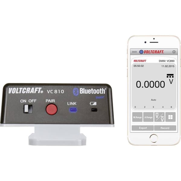 VOLTCRAFT VC810 VC810 Bluetooth®-adapter 1 st