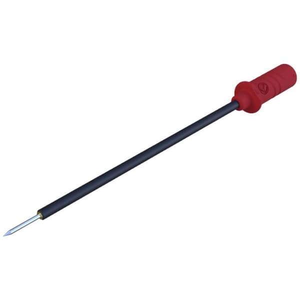 SKS Hirschmann Micro-Pruef MPS 2/0,64 FT rt Sond Stiftanslutning 0,64 mm Ohne Messkategorie Röd 1 st