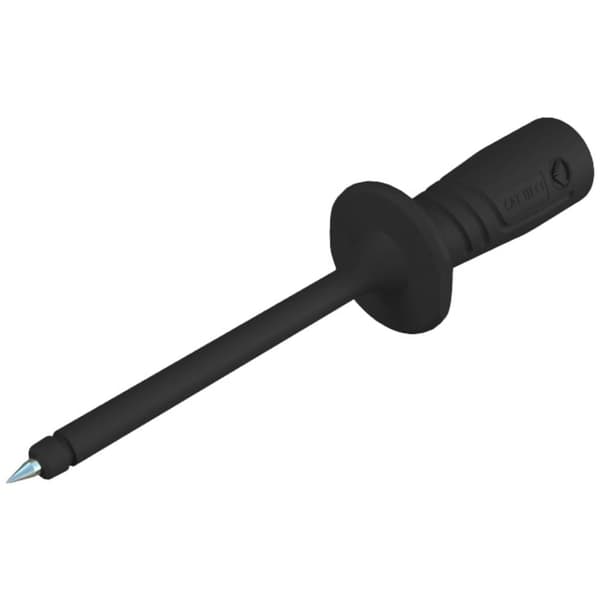 SKS Hirschmann PRUEF 2600 sw Säkerhetssond Stiftanslutning 4 mm CAT III 1000 V Svart 1 st
