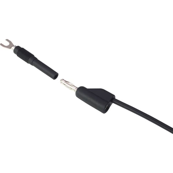Mätklämsko 4 mm hylsdon - VOLTCRAFT MSK-107 Svart