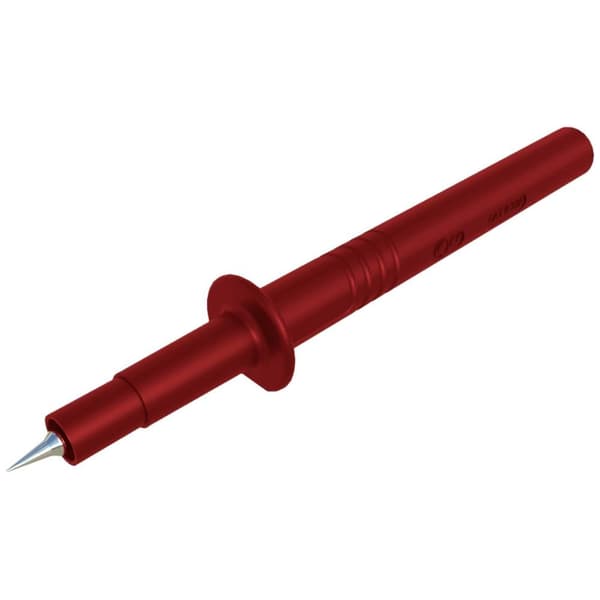 SKS Hirschmann PRUEF 2700 rt Säkerhetssond Stiftanslutning 4 mm CAT II 1000 V Röd 1 st