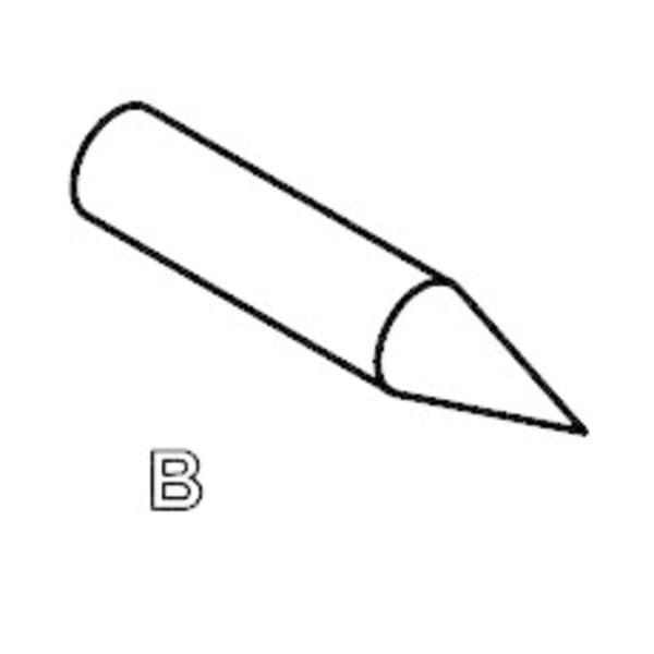 PTR Hartmann 1007-B-0.7N-AU-0.49C Precisionsprovstift