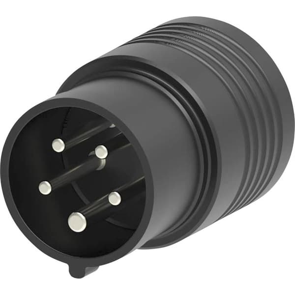 Mätadapter CEE-stickpropp - 4 mm hylsdon Schützinger SA 8696 Svart