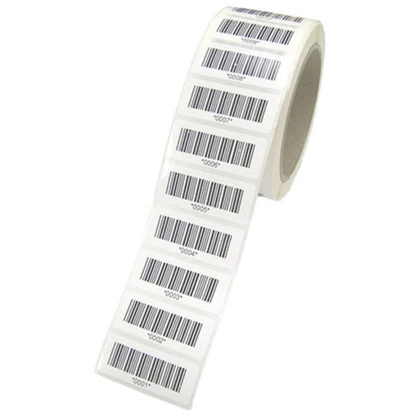 HT Instruments 2008552 Barcodeetiketten lfd. Nr. 2001-3000 Streckkodsetiketter 1 st