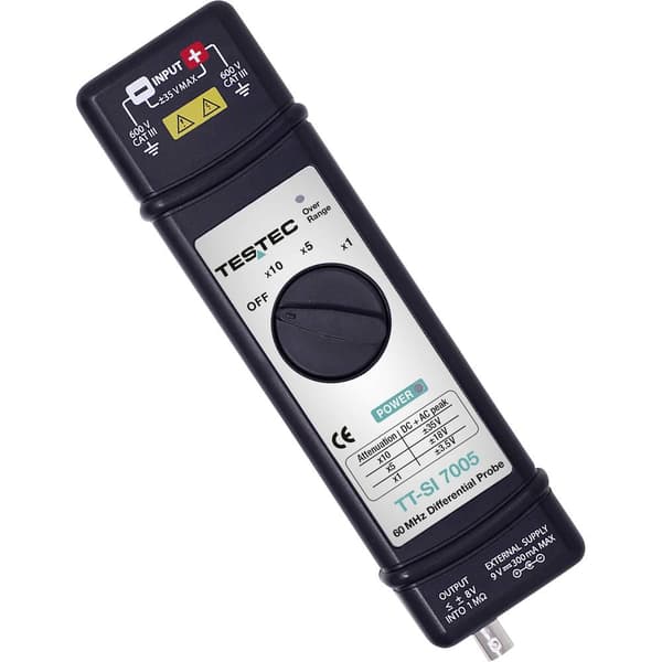 Testec TT-SI 7005 Differentialprob 60 MHz 1:1, 5:1, 10:1