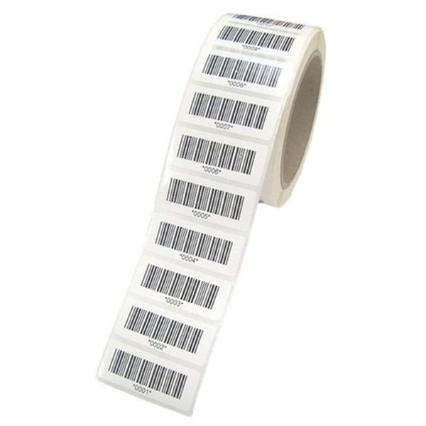 HT Instruments 2008550 Barcodeetiketten lfd. Nr. 0001-1000 Streckkodsetiketter 1 st