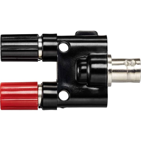 Adapterkontakt BNC-hona - 4 mm hylsdon rak TRU COMPONENTS Svart