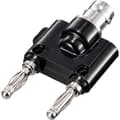 Miniatyrbild 1 av 3: Adapterkontakt BNC-hona - Laminerade stickdon 4 mm rak TRU COMPONENTS Svart