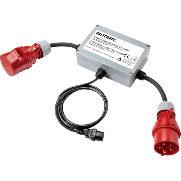 VOLTCRAFT VC GT 6001 16A Mätadapter Mätadapter 3-fas CEE 16A  1 st
