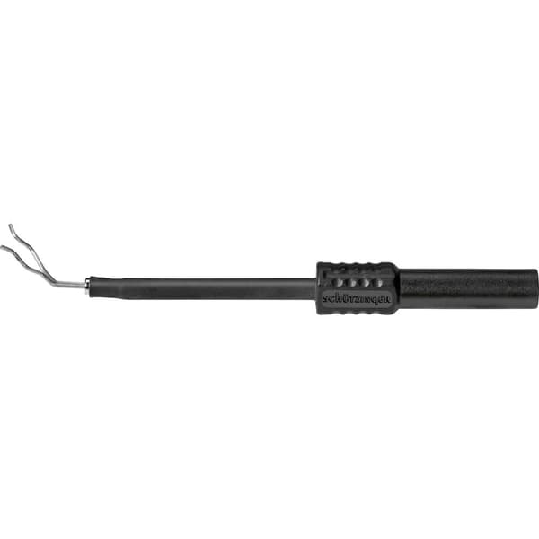 Schützinger ZPK 8188 Ni / SW Mätarklämma Jack 4 mm Svart 1 st