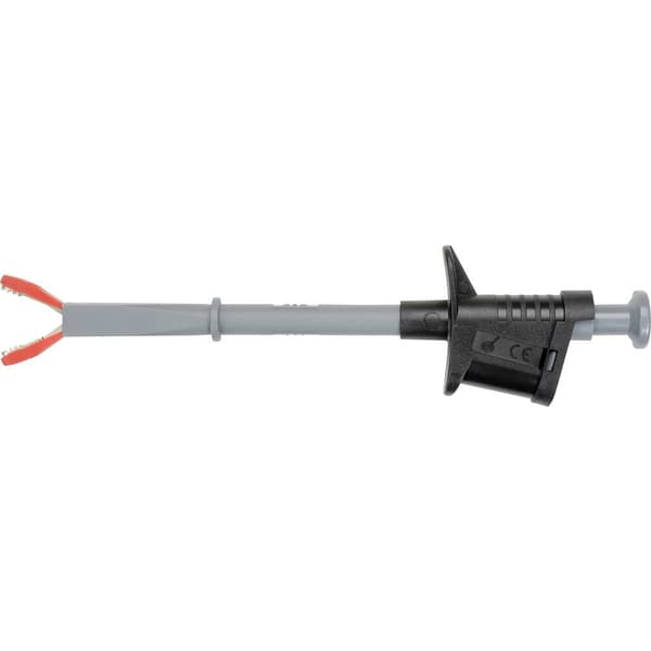 Schützinger SKPS 7630 Ni / SW Säkerhetsklämmätspetsar Jack 4 mm Svart