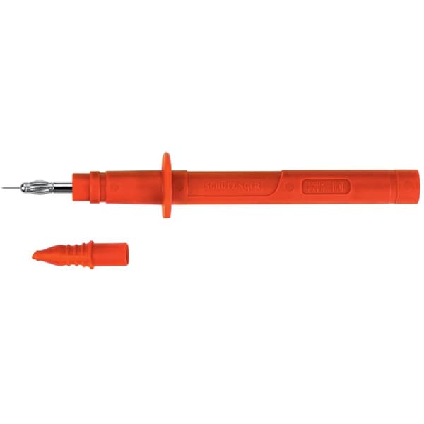 Schützinger SPS 2381 Ni / RT Säkerhetssond Jack 4 mm Röd 1 st