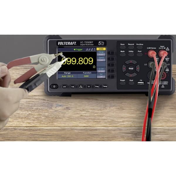 VOLTCRAFT VC-11732520 MSLK-100 Mätledning 1 par