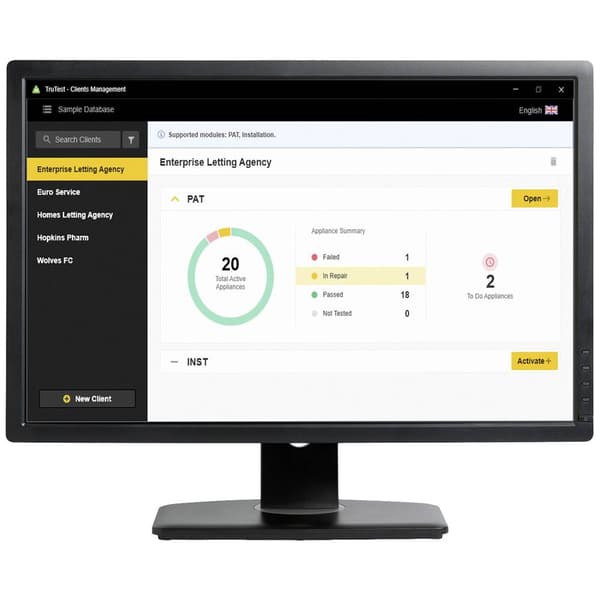 Fluke FLK-TRUTEST-CD Mätprogram