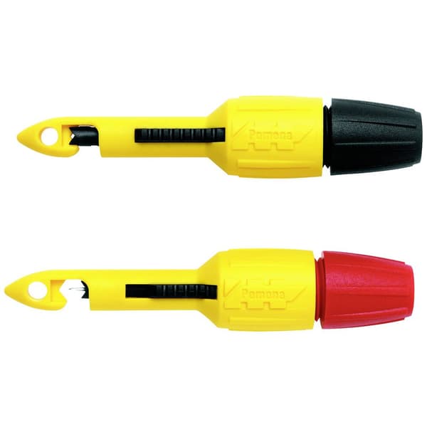 Pomona Electronics 6405/POM Sond Röd, Svart 1 set
