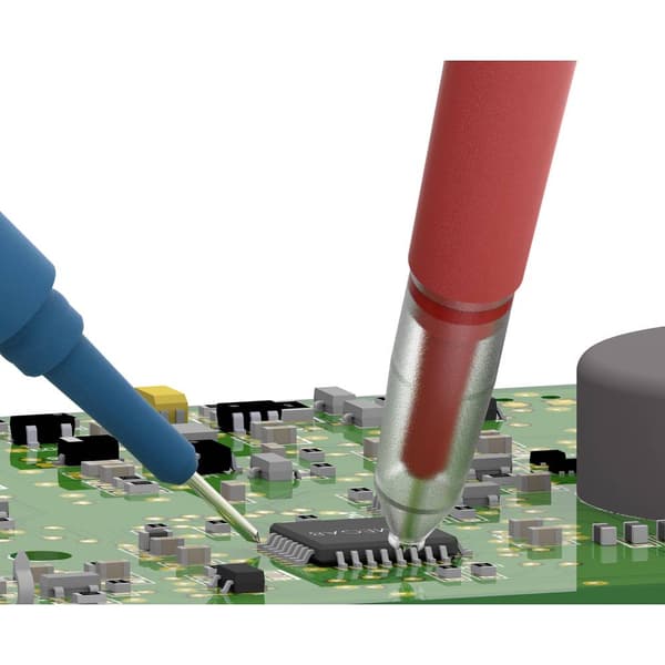 Electro PJP 464-IEC-CD1-R Sond Jack 4 mm CAT II 600 V Röd 1 st