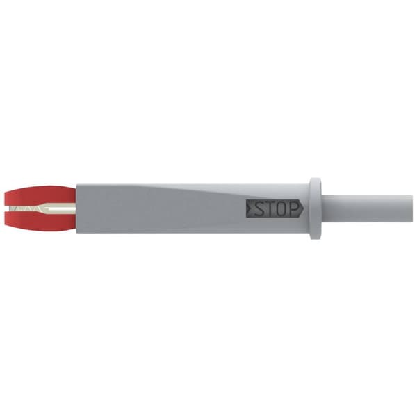 Electro PJP 6007-IEC-CD1-R Krokodilklämma CAT III 1000 V Röd