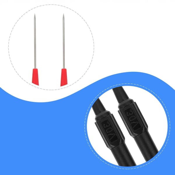 Mittapäät yleismittarille 0,7 mm | 6 kpl.