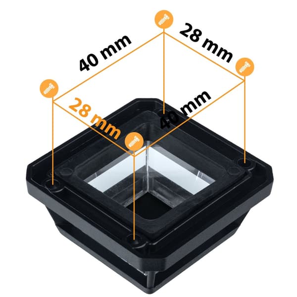 Glas beskytter laserpendulet