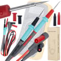 Miniatyrbillede 1 af 11: Testledninger til multimeter 1000V/20A, spids - skarp stift, silikoneisolering