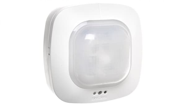 Steinel IR Quattro HD 24m COM1 skumrings- og tilstedeværelsessensor, overflademonteret IP20, firkantet, hvid, ST592400