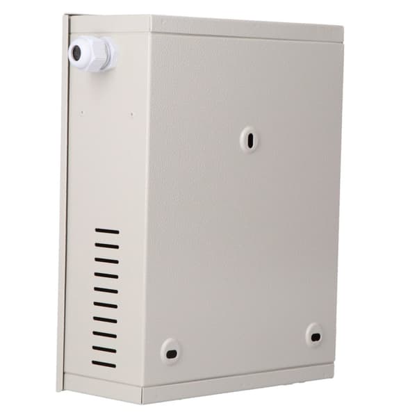 Systemstrømforsyning PS-3X-1 12V, maks. 3A, plads til batteri, kan udstyres med et ekstra modul (PS3-MR) der overvåger spændingsstatus