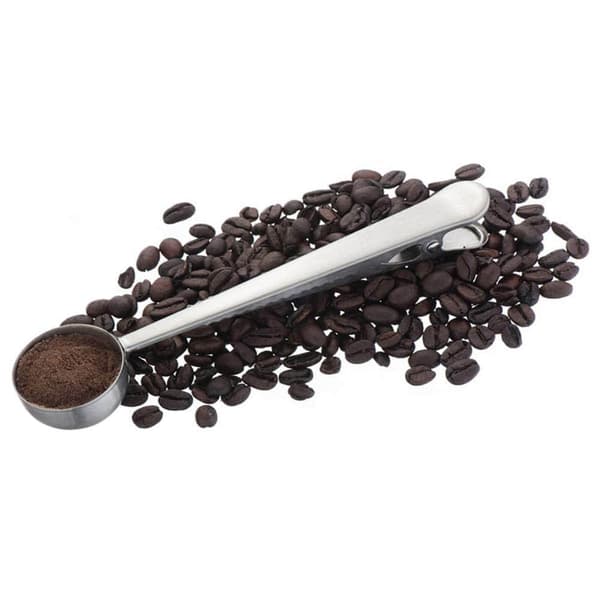 Kaffemål med Klemme i Rustfrit stål