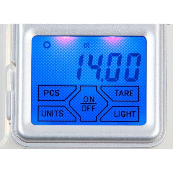 Elektronisk köksvåg - DOMO DO9096W - Gradering 0,01g - Räckvidd 0,2 kg - LED-display