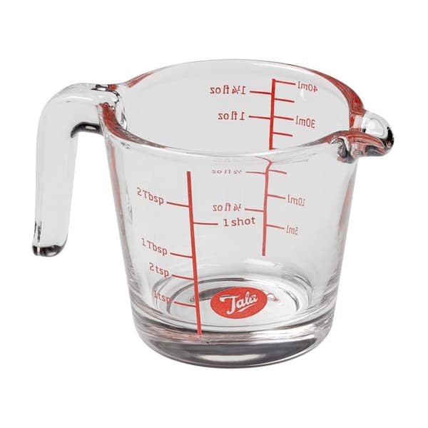 Tala 40ml Measuring Jug Clear/Red One Size