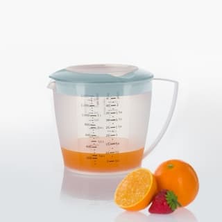 Visp- och måttkanna med lock "Helena" 1,4L - Blue