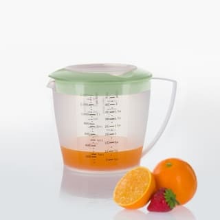 Visp- och måttkanna med lock "Helena" 1,4L - Mint Green