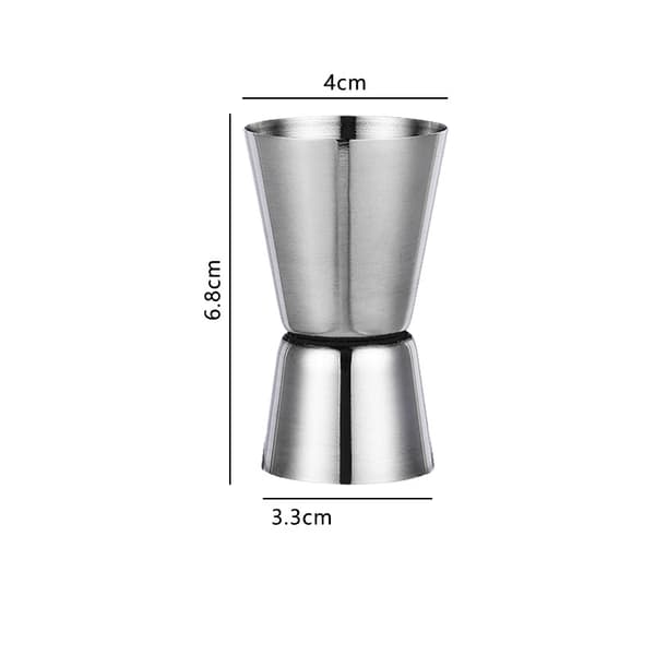 INF Double Jigger Cocktail Jigger i rustfritt stål 0