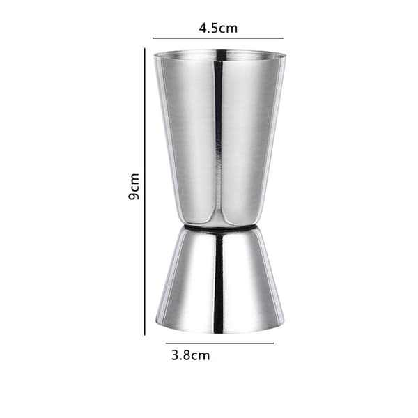 INF Double Jigger Cocktail Jigger i rustfritt stål 0