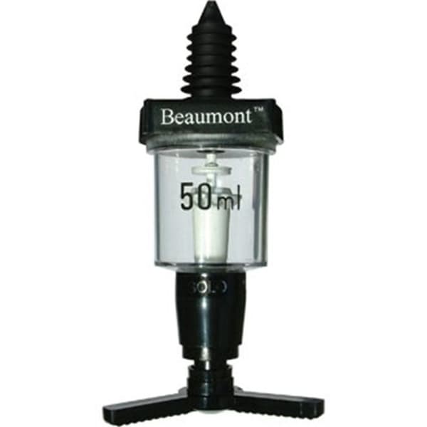 Alkoholmätare - Beaumont - 50 ml - Svart - Enkel design - 1 styck