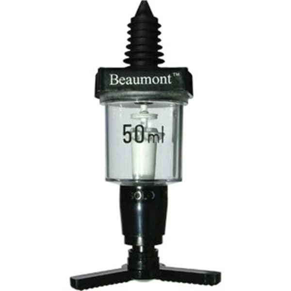 Alkoholmätare - Beaumont - 50 ml - Svart - Enkel design - 1 styck