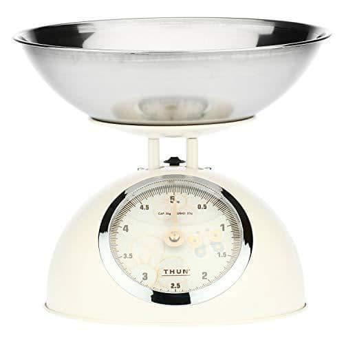 THUN - Köksvåg - Kökstillbehör - Elegance line - Rostfritt stål och järn - Sockel 15 cm