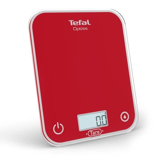 TEFAL Elektronisk köksvåg Bakgrundsbelyst display Kapacitet 5kg Raspberry BC50U3V0