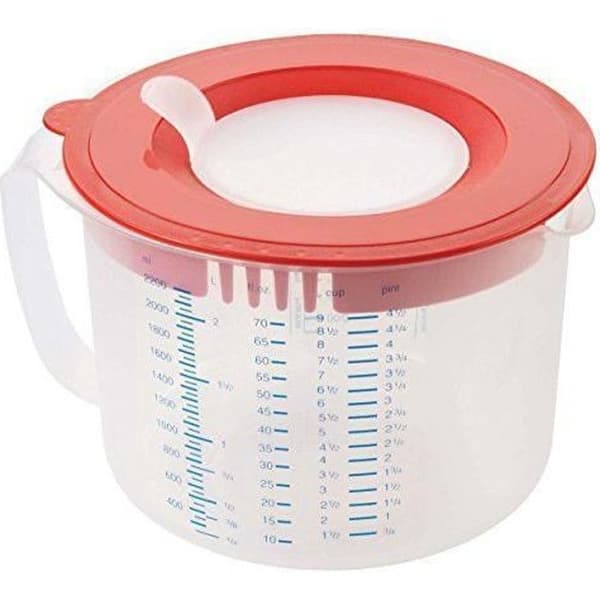 3 i 1 mätbägare - LEIFHEIT - 3169 - 2,2 liter - Hällpip - Justerbar sil
