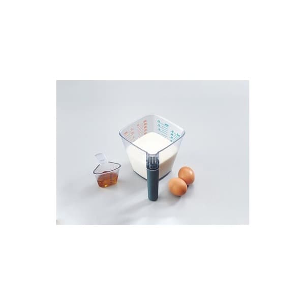 Joseph Joseph Align™ Set med 2 mätkoppar, en stor och en liten, med lättavläsning, grön (40109)