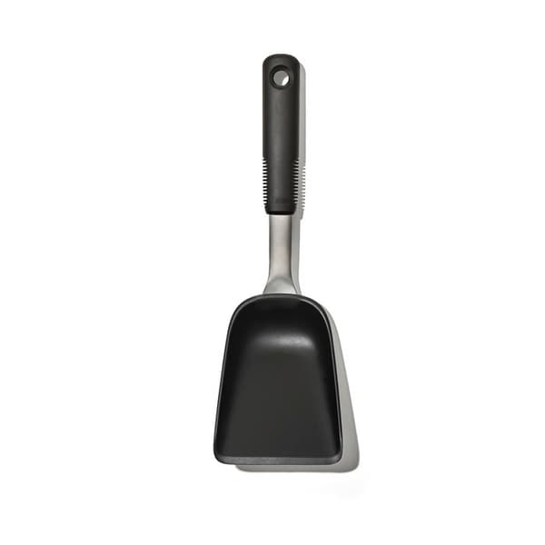 OXO-Silicon spatel/sked, svart Good Grips