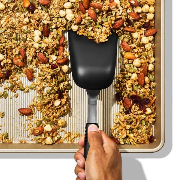 OXO-Silicon spatel/sked, svart Good Grips