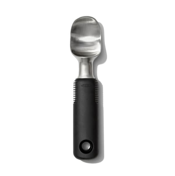 OXO-Stål isske, sort, Good Grips