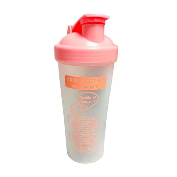 Dosering Skakare för Crêpes - MÄRKE - 600 ml - Ergonomisk - Anti-Klumpar - Hermetiskt Lock