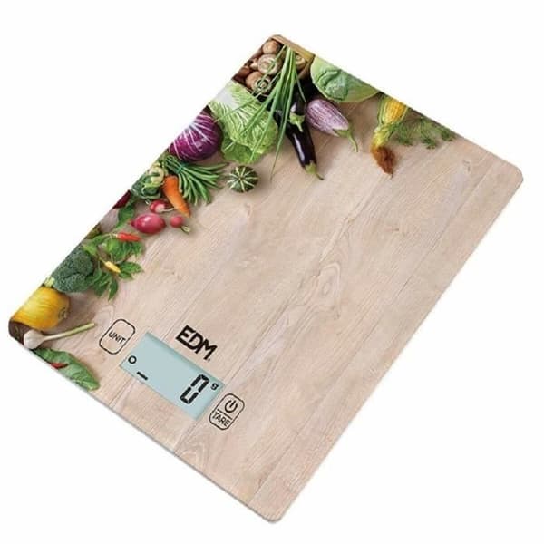 köksvåg EDM Trä 5 kg (14 x 19,5 cm)