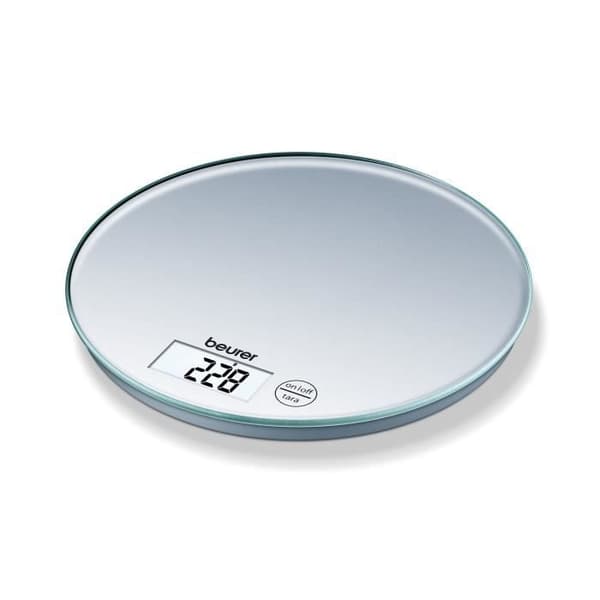 Beurer KS 28 elektronisk köksvåg - 5 kg max - Tarafunktion - Silver