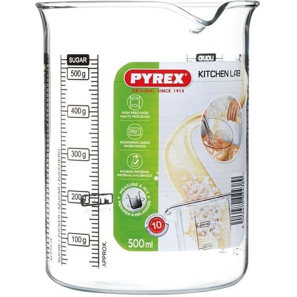 Måttkopp 0,5 L Kitchen Lab - 4 graderingar