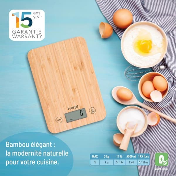 Balans kulinarisk elektronisk Haepi - Hi-Bamboo