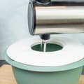 Miniatyrbild 2 av 4: Mixing bowl with two piece lid, 2,5 l, mint-green/white(6)