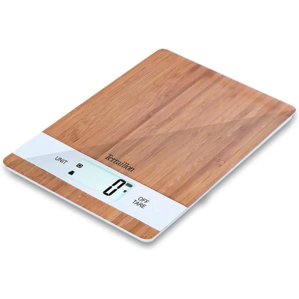 TERRAILLON Bambu köksvåg - Utan batteri - 5kg/1g